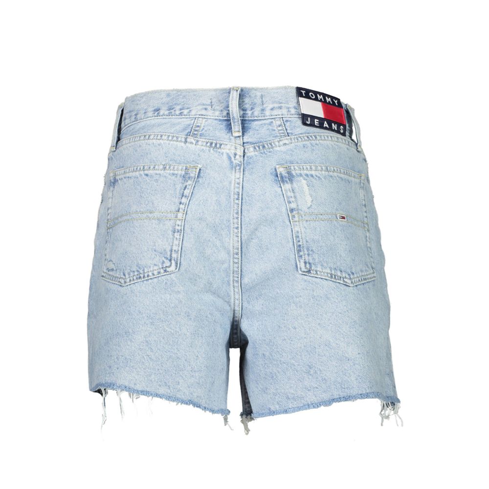 Tommy Hilfiger Blue Cotton Short – W25 par Tommy Hilfiger | Disponible sur Sandy Store ByNet