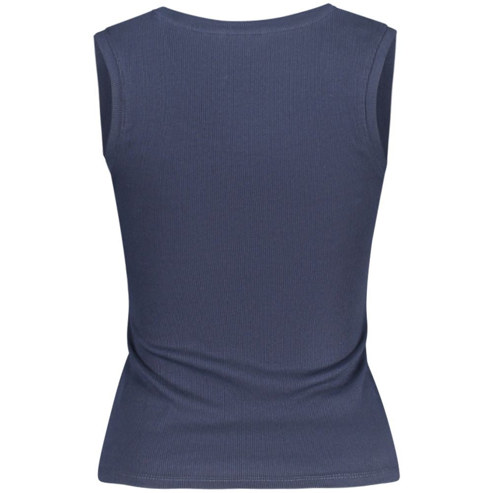 Tommy Hilfiger Blue Cotton Tank Top – XS par Tommy Hilfiger | Disponible sur Sandy Store ByNet