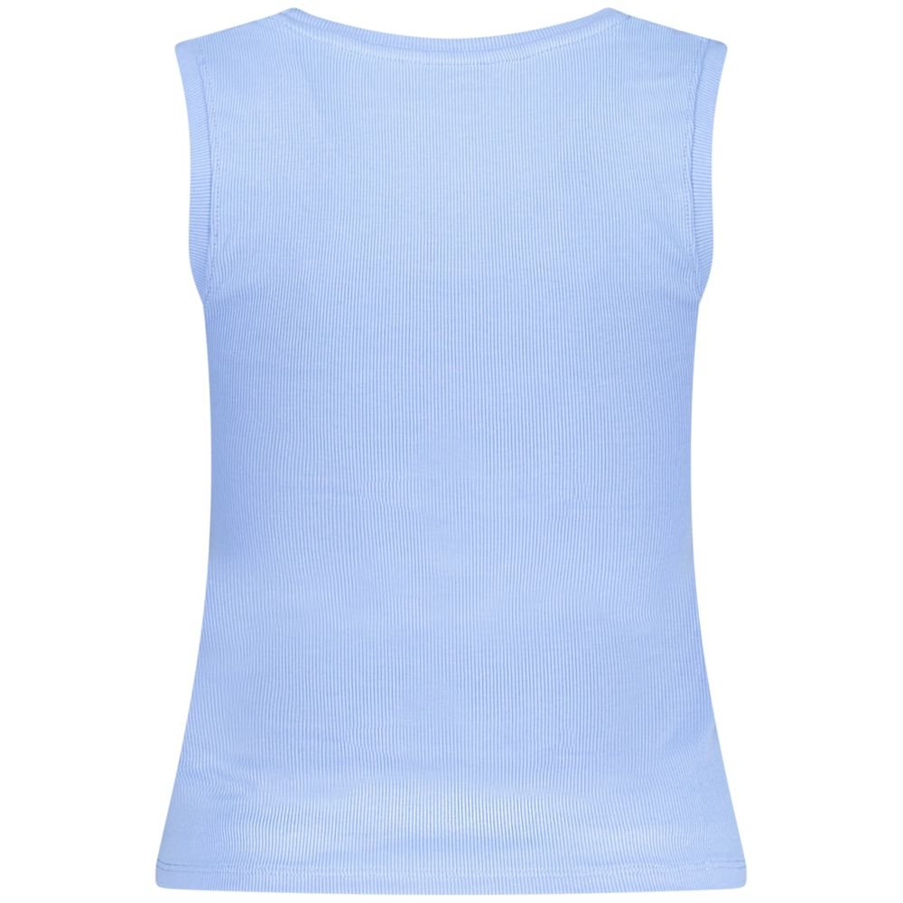 Tommy Hilfiger Blue Cotton Tank Top – XS par Tommy Hilfiger | Disponible sur Sandy Store ByNet