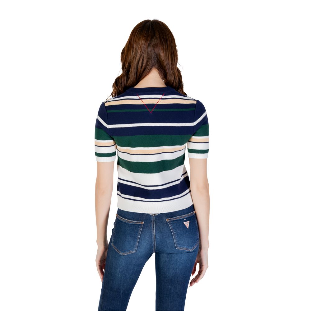 Tommy Hilfiger Blue Lyocell Sweater – IT40|S par Tommy Hilfiger | Disponible sur Sandy Store ByNet