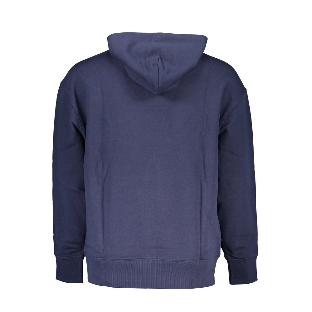 Tommy Hilfiger Chic Blue Hooded Sweatshirt with Logo Detail - Sandy Store ByNet