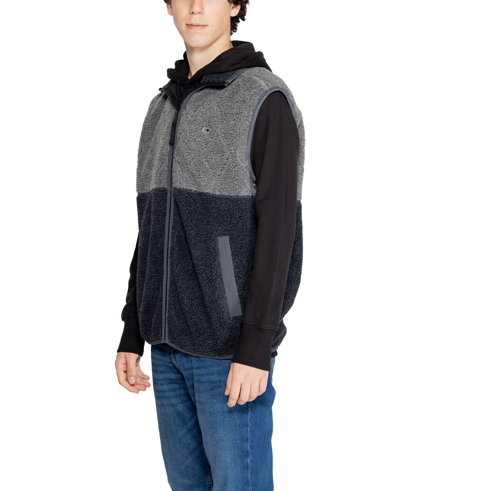 Tommy Hilfiger Jeans Black Recycled Polyester Jacket - Sandy Store ByNet