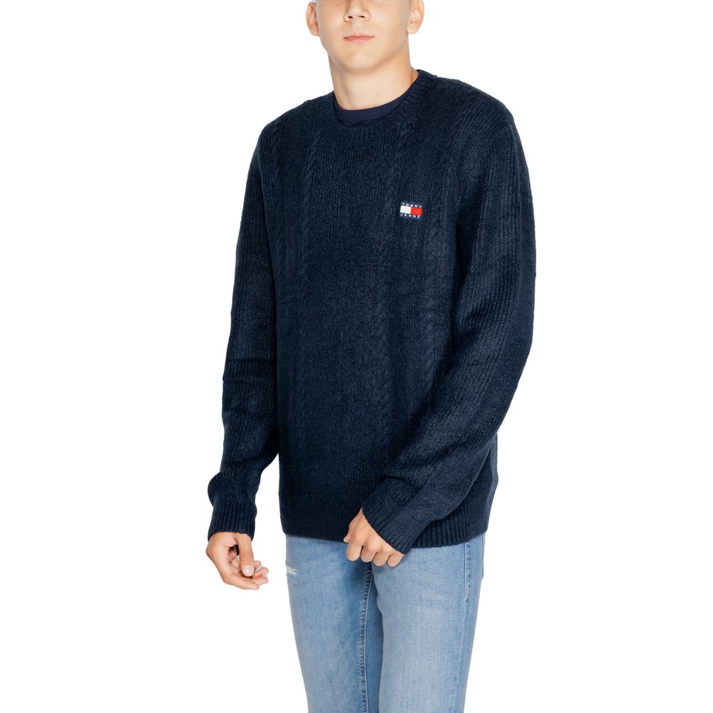 Tommy Hilfiger Jeans Blue Acrylic Sweater - Sandy Store ByNet