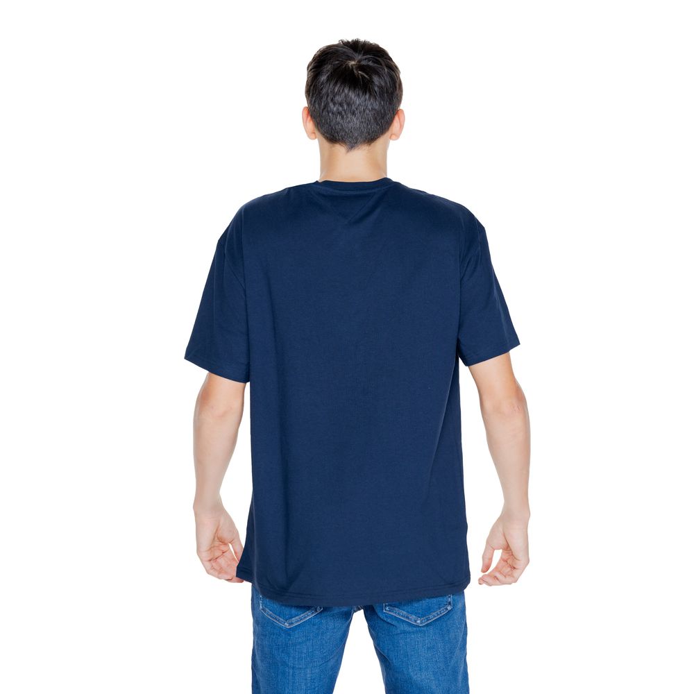 Tommy Hilfiger Jeans Blue Cotton T-Shirt - Sandy Store ByNet