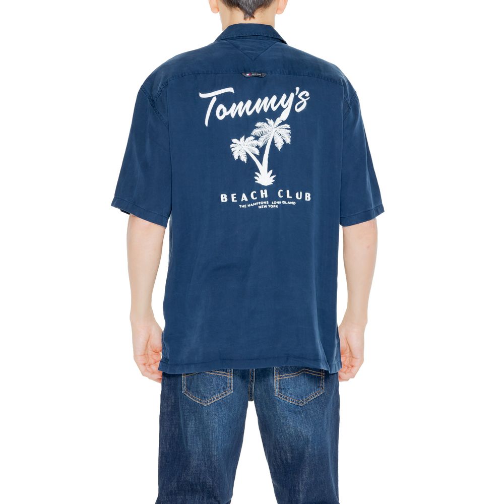 Tommy Hilfiger Jeans Blue Lyocell Shirt - Sandy Store ByNet