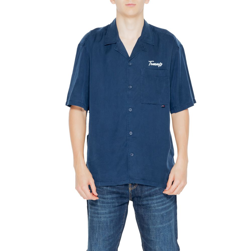 Tommy Hilfiger Jeans Blue Lyocell Shirt - Sandy Store ByNet