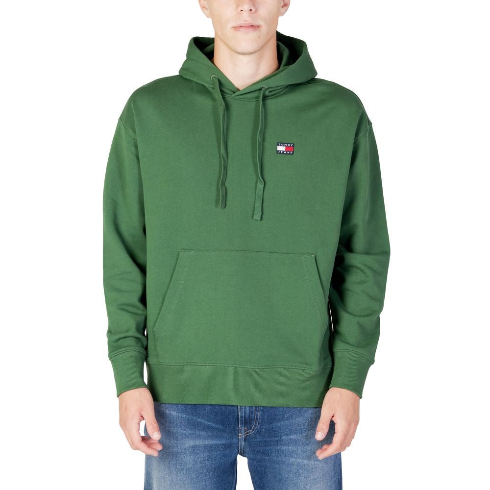 Tommy Hilfiger Jeans Green Cotton Sweater - Sandy Store ByNet