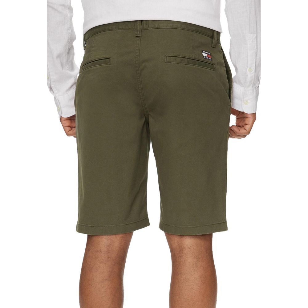 Tommy Hilfiger Jeans Green Organic Cotton Short - Sandy Store ByNet