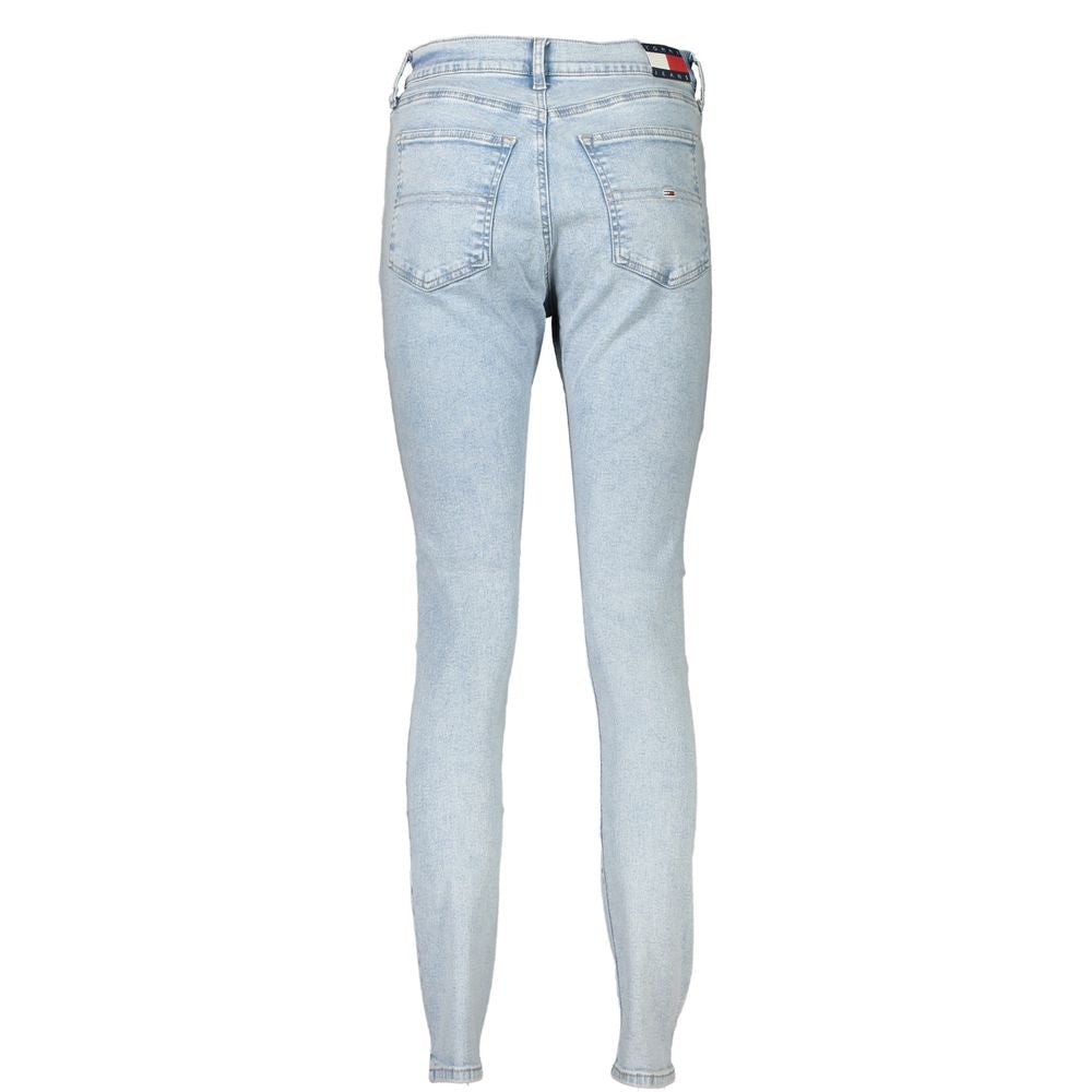 Tommy Hilfiger Light Blue Cotton Jeans & Pant - Sandy Store ByNet