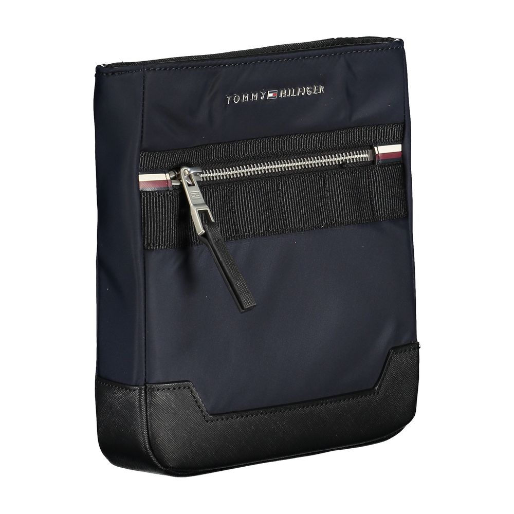 Tommy Hilfiger Sleek Blue Shoulder Bag with Contrasting Details - Sandy Store ByNet