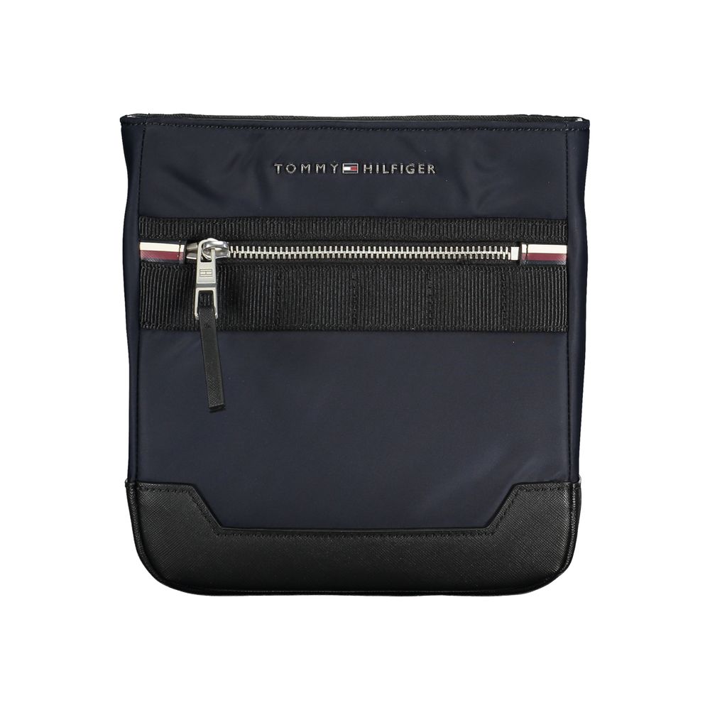 Tommy Hilfiger Sleek Blue Shoulder Bag with Contrasting Details - Sandy Store ByNet