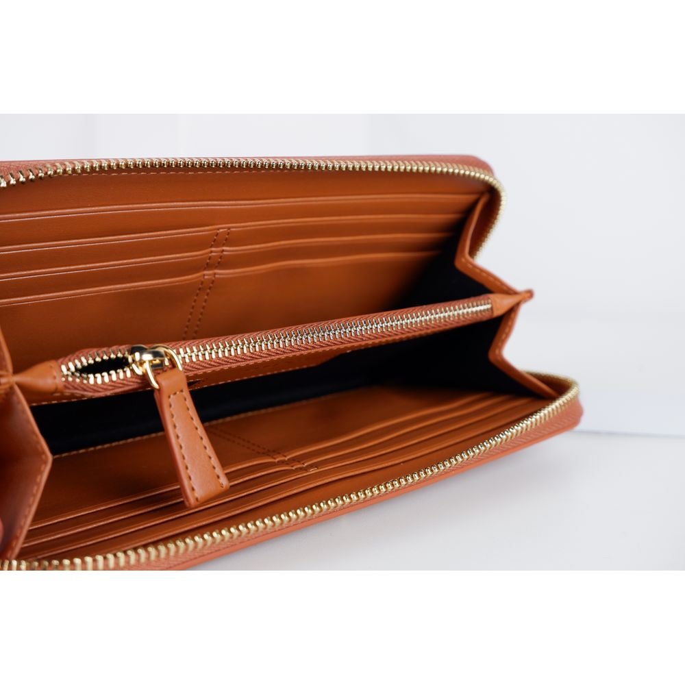 Ungaro Elegant Leather Zippered Wallet - Sandy Store ByNet