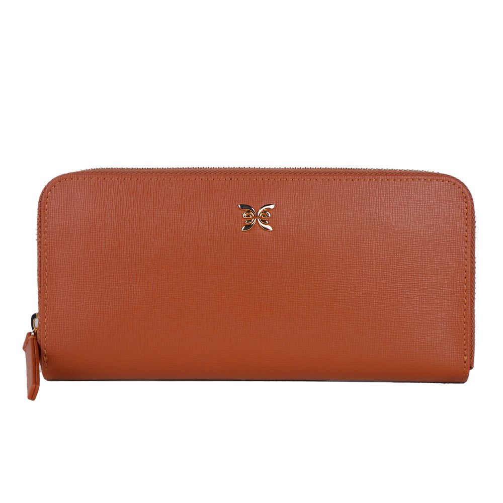 Ungaro Elegant Leather Zippered Wallet - Sandy Store ByNet