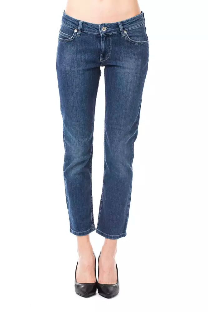 Ungaro Fever Light Blue Cotton Women Jeans - Sandy Store ByNet