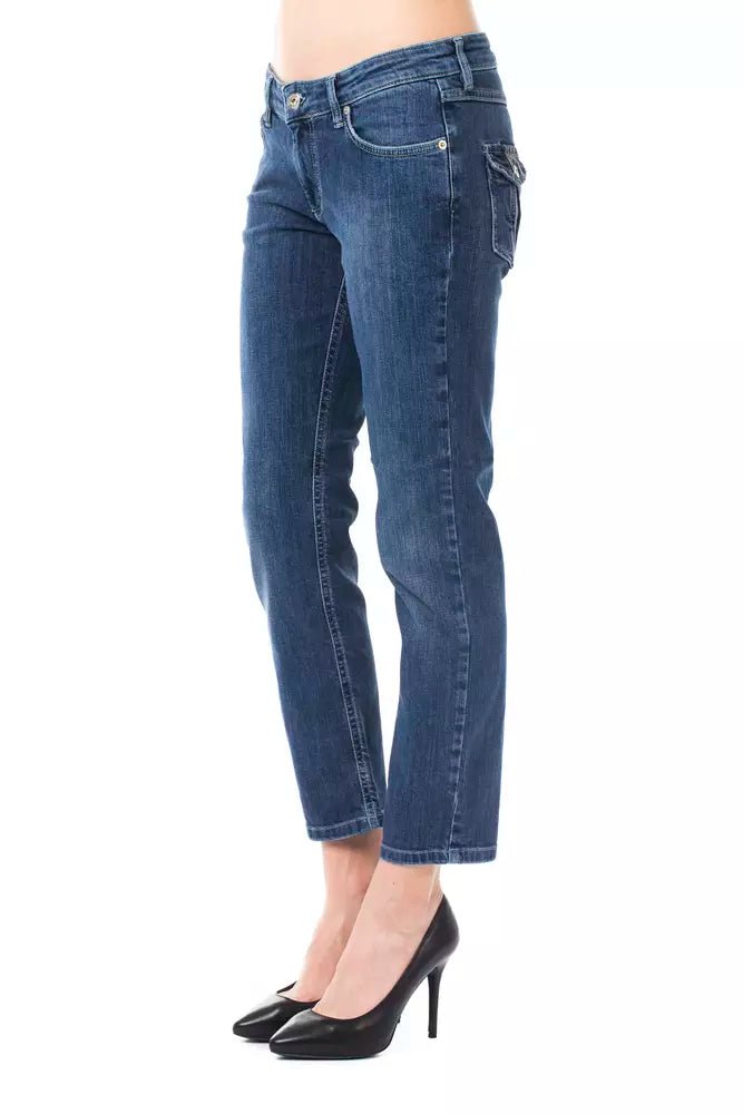 Ungaro Fever Light Blue Cotton Women Jeans - Sandy Store ByNet