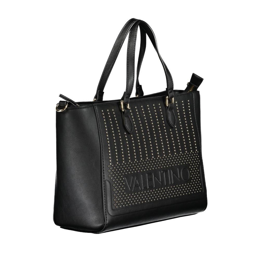 Valentino Bags Black Polyethylene Handbag - Sandy Store ByNet
