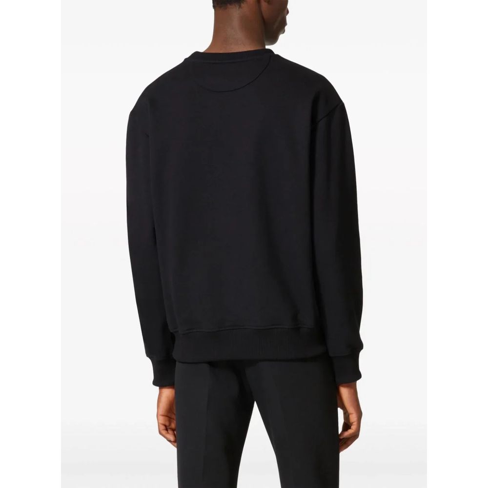 Valentino Black Cotton Sweater - Sandy Store ByNet
