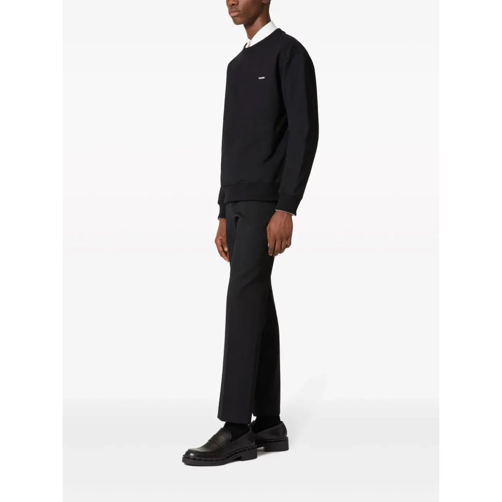 Valentino Black Cotton Sweater - Sandy Store ByNet