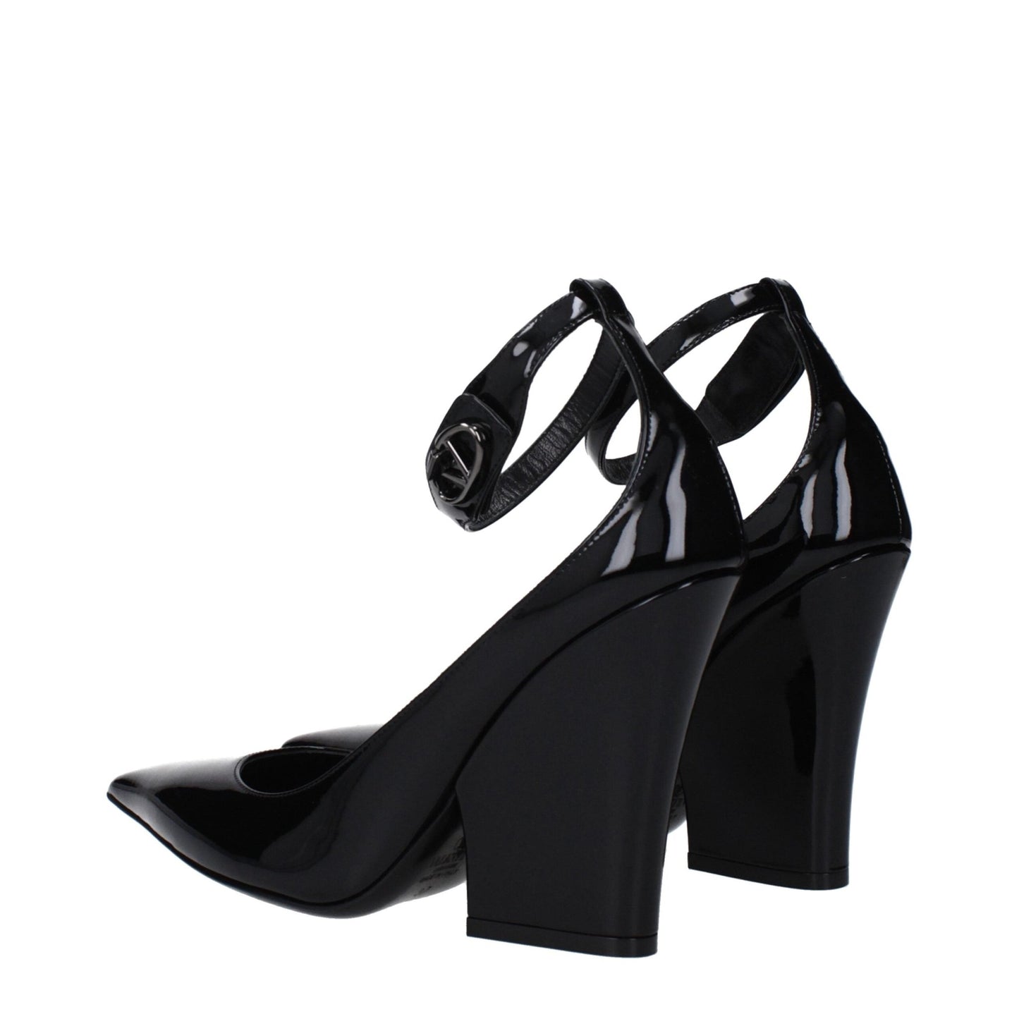 Valentino Garavani Black Leather Platforms Pumps – EU39/US9 par Valentino Garavani | Disponible sur Sandy Store ByNet