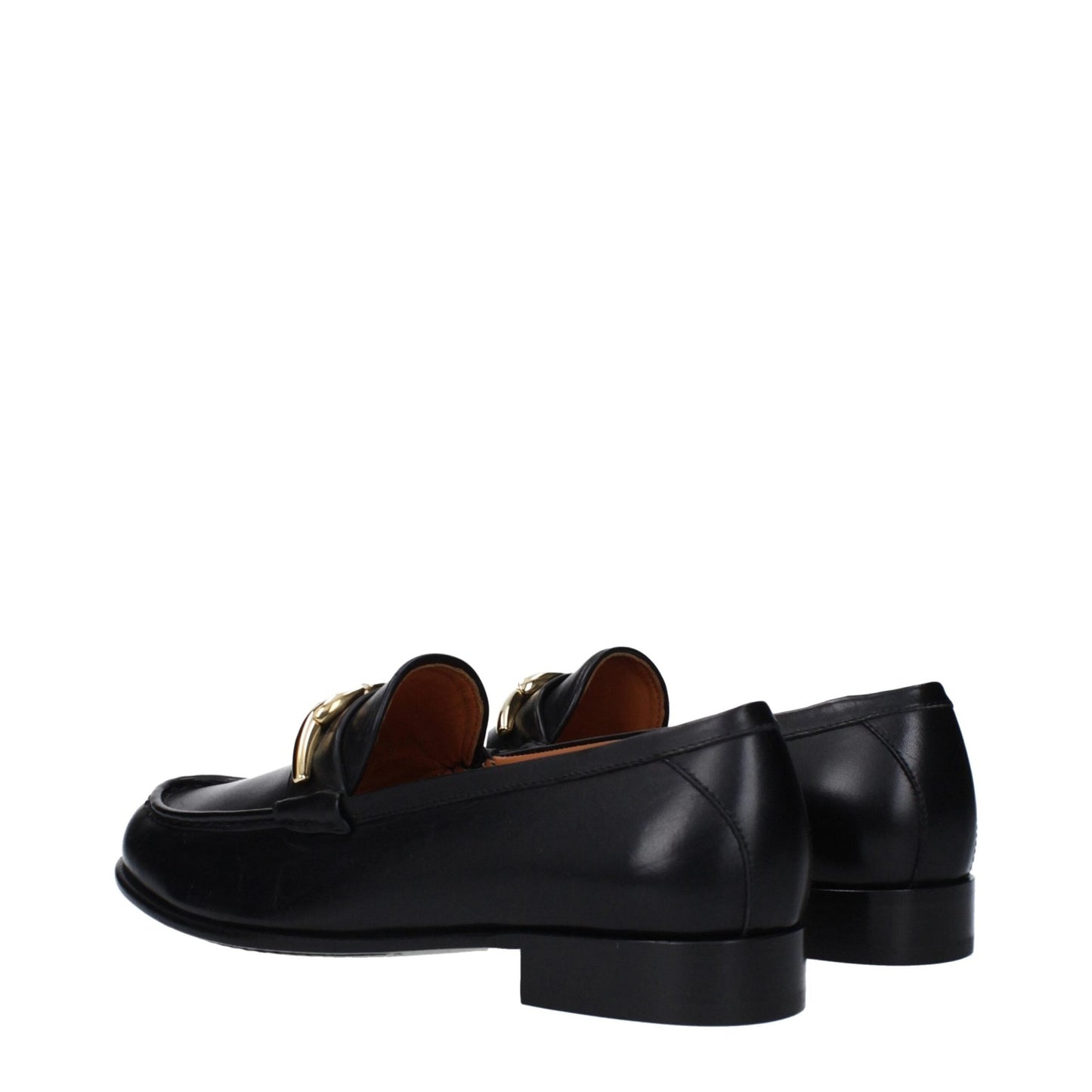 Valentino Garavani Black Leather Slip - On Loafers – EU38/US8 par Valentino Garavani | Disponible sur Sandy Store ByNet
