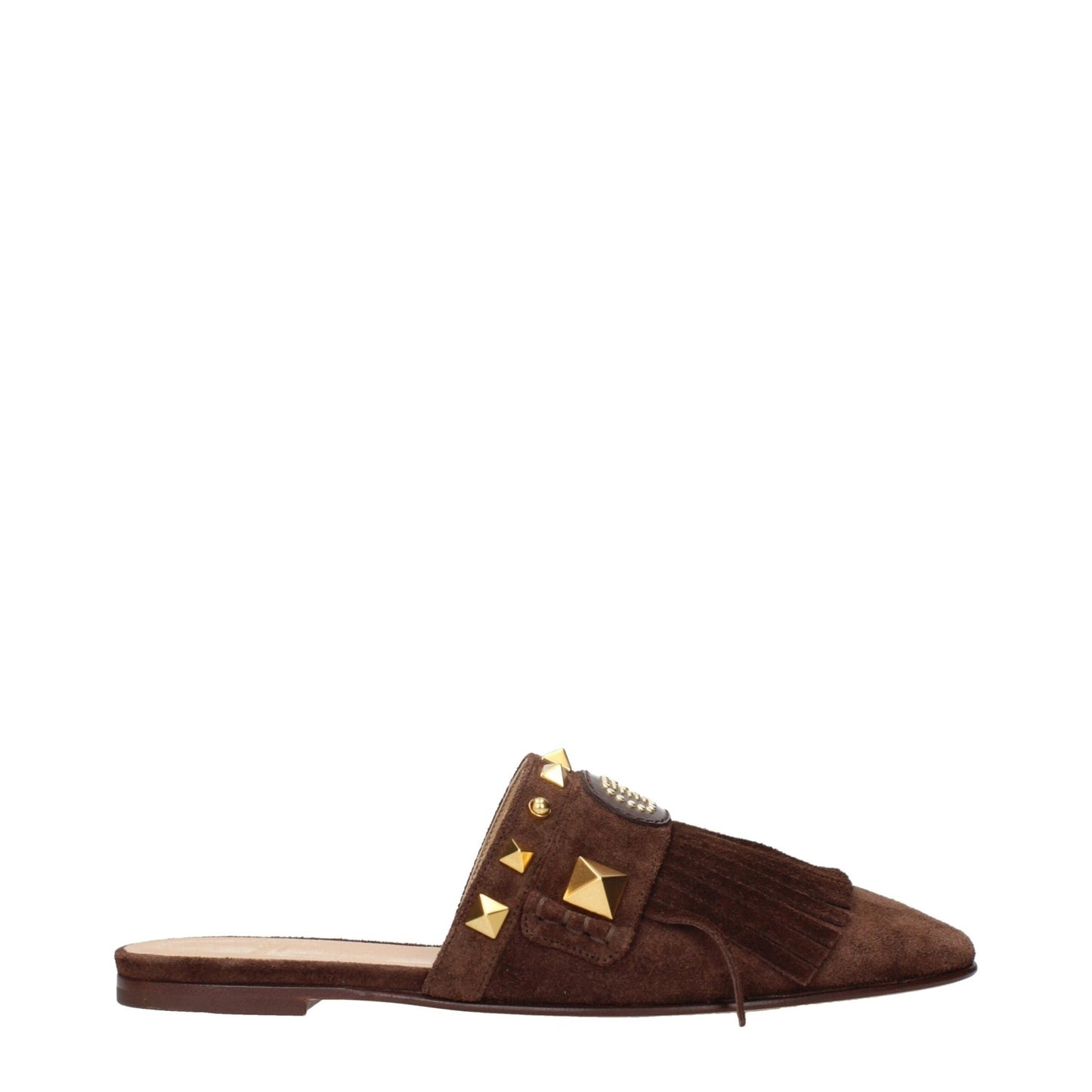 Valentino Garavani Brown Leather Slippers Sandals – EU36/US6 par Valentino Garavani | Disponible sur Sandy Store ByNet