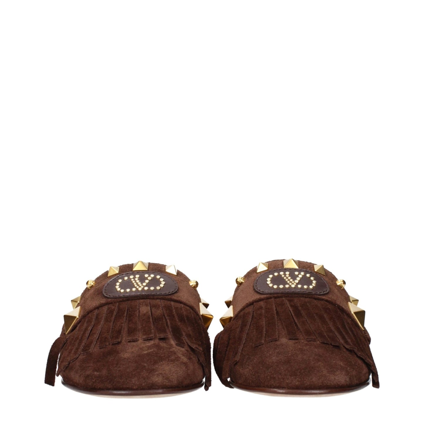 Valentino Garavani Brown Leather Slippers Sandals – EU36/US6 par Valentino Garavani | Disponible sur Sandy Store ByNet