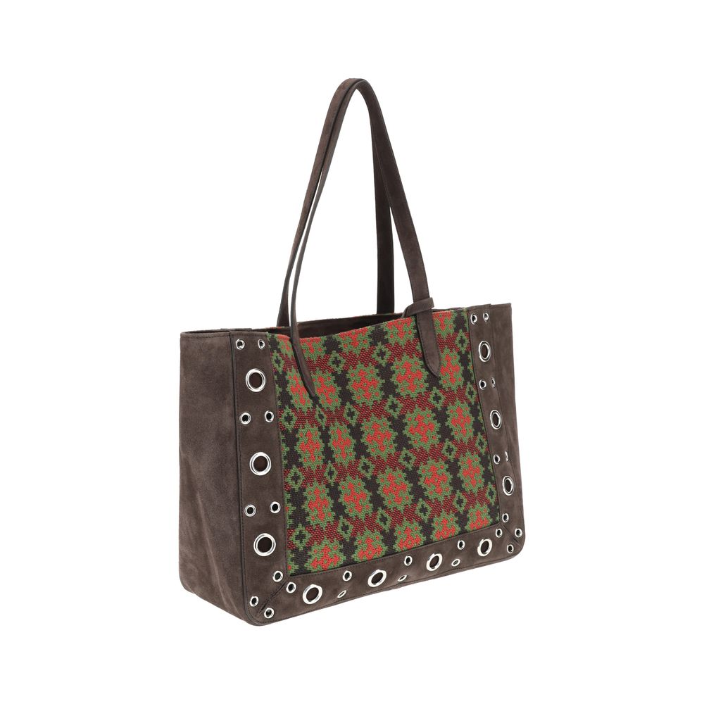 Valentino Garavani Embroidered Nellcote Tote Bag - Sandy Store ByNet