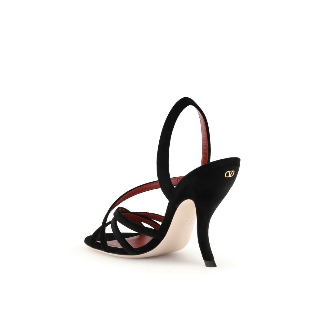 Valentino Garavani Fetishiqu Sandal – EU36/US6 par Valentino Garavani | Disponible sur Sandy Store ByNet