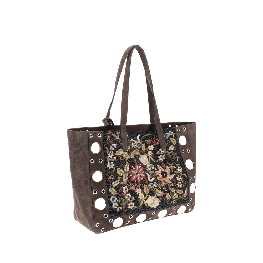 Valentino Garavani Floral embroideried Nellcote Tote Bag - Sandy Store ByNet