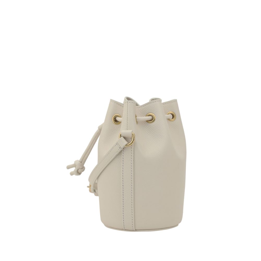 Valentino Garavani Mini Vlogo Drawstring Bucket Bag - Sandy Store ByNet