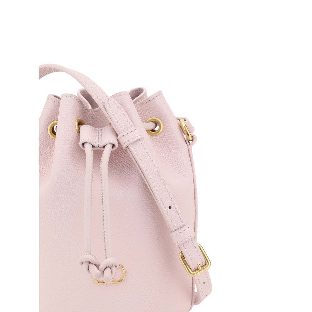 Valentino Garavani Mini Vlogo Drawstring Bucket Bag - Sandy Store ByNet