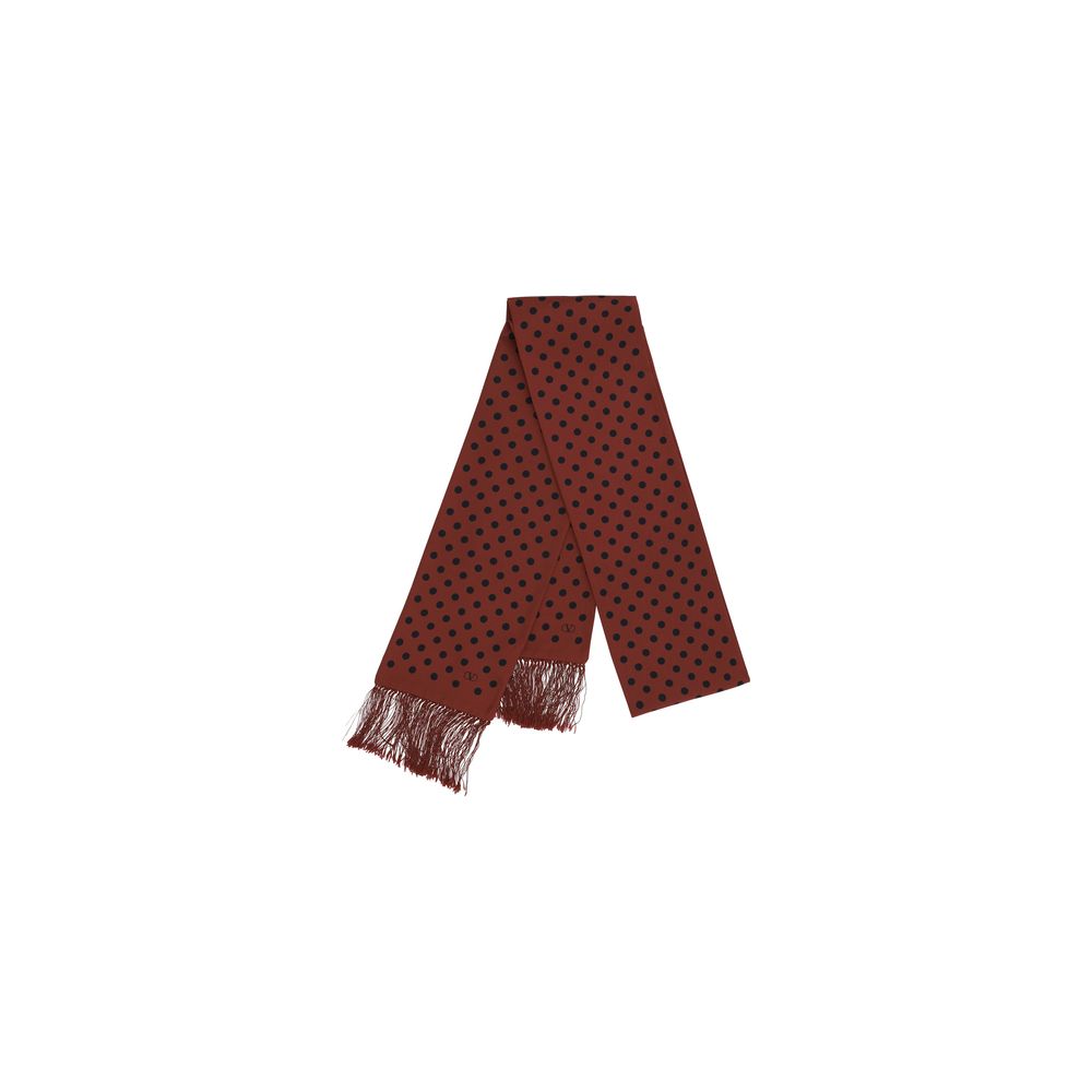 Valentino Garavani Polka - dot pattern Silk Scarf - Sandy Store ByNet