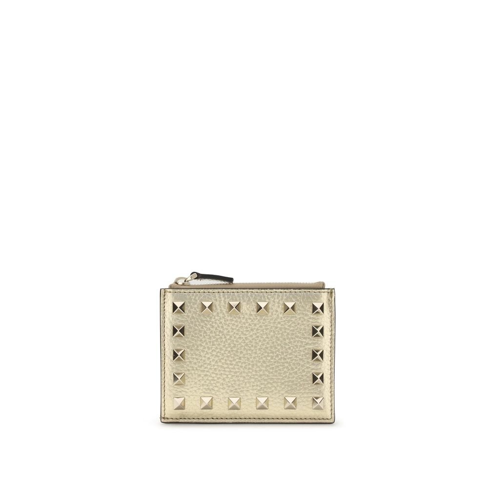 Valentino Garavani Rockstud Coin Purse – par Valentino Garavani | Disponible sur Sandy Store ByNet