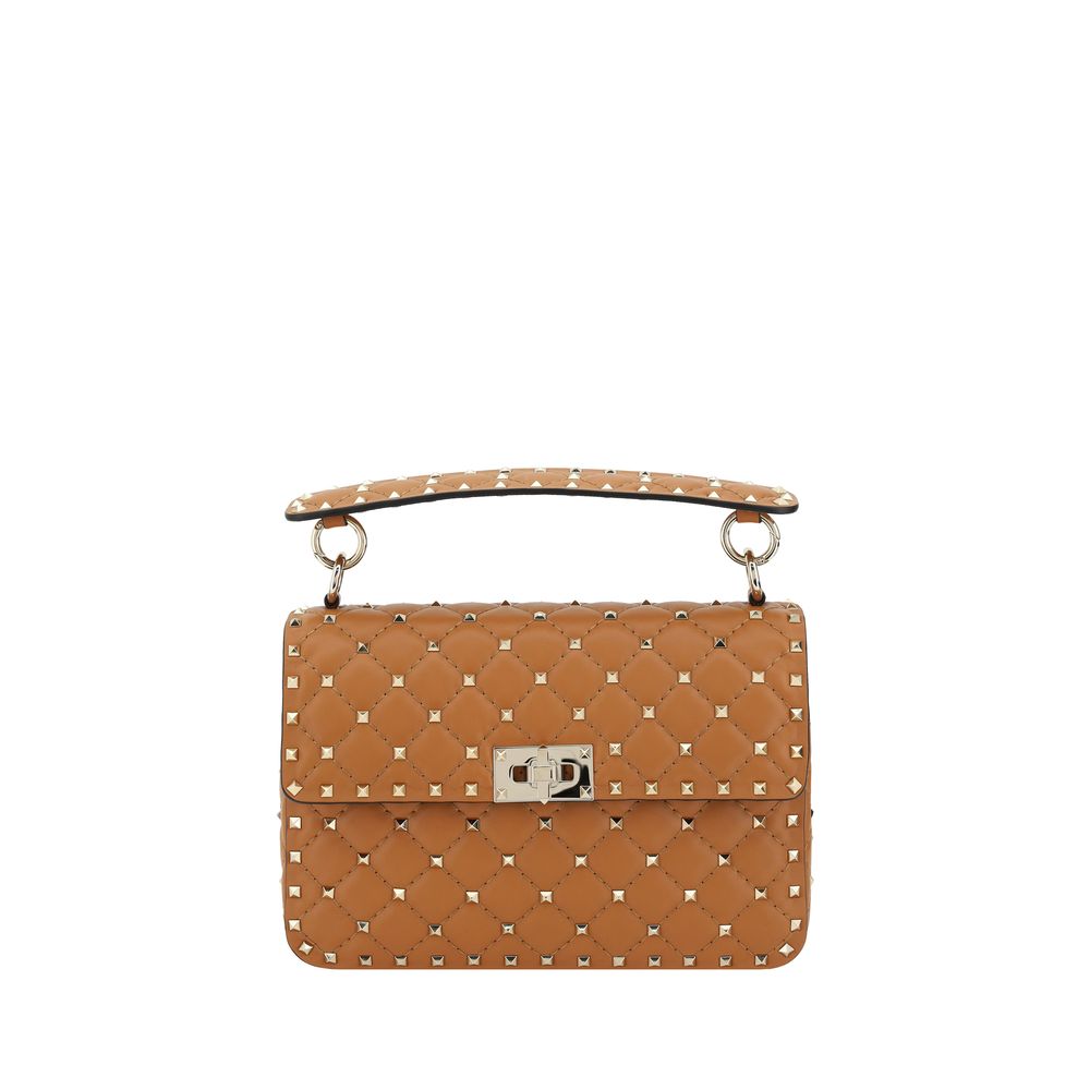 Valentino Garavani Rockstud Spike Leather Shoulder Bag - Sandy Store ByNet
