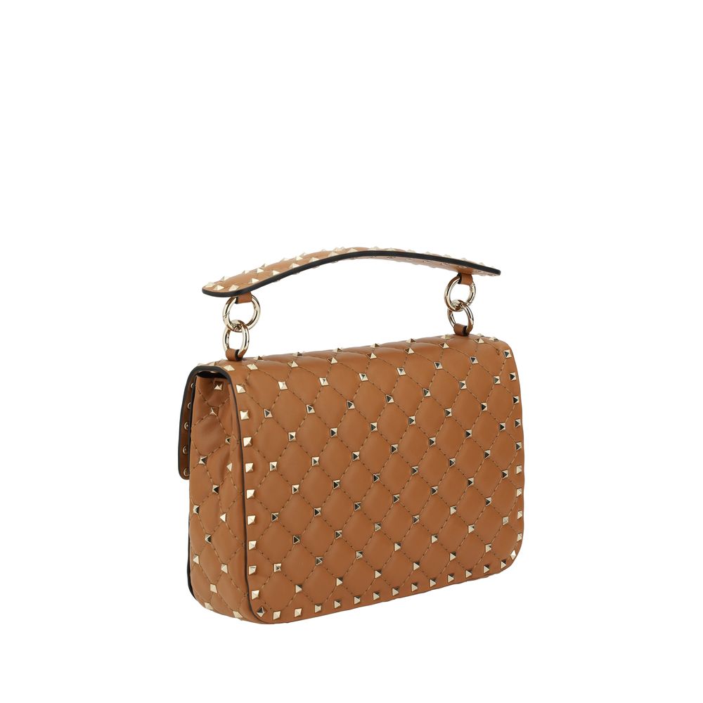 Valentino Garavani Rockstud Spike Leather Shoulder Bag - Sandy Store ByNet
