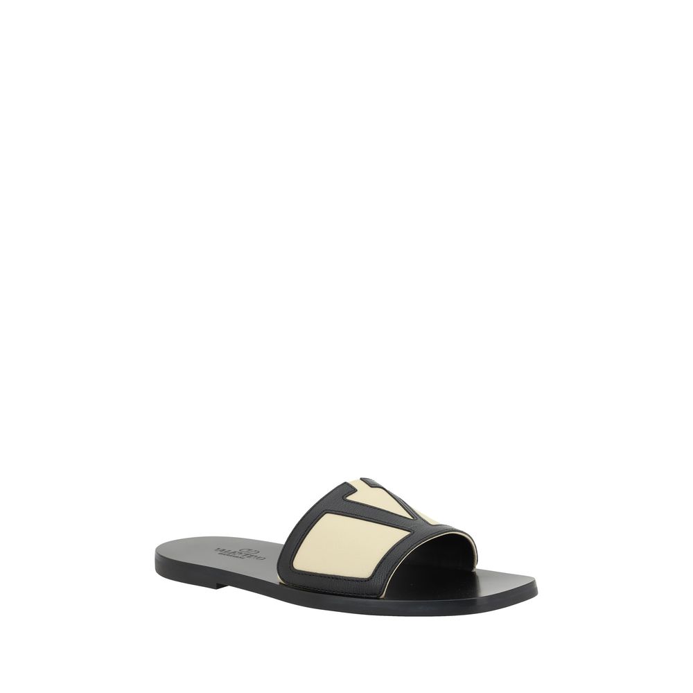 Valentino Garavani V Logo Sandals - Sandy Store ByNet