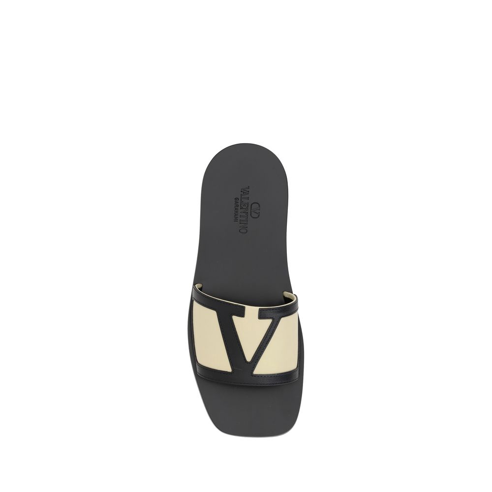 Valentino Garavani V Logo Sandals - Sandy Store ByNet