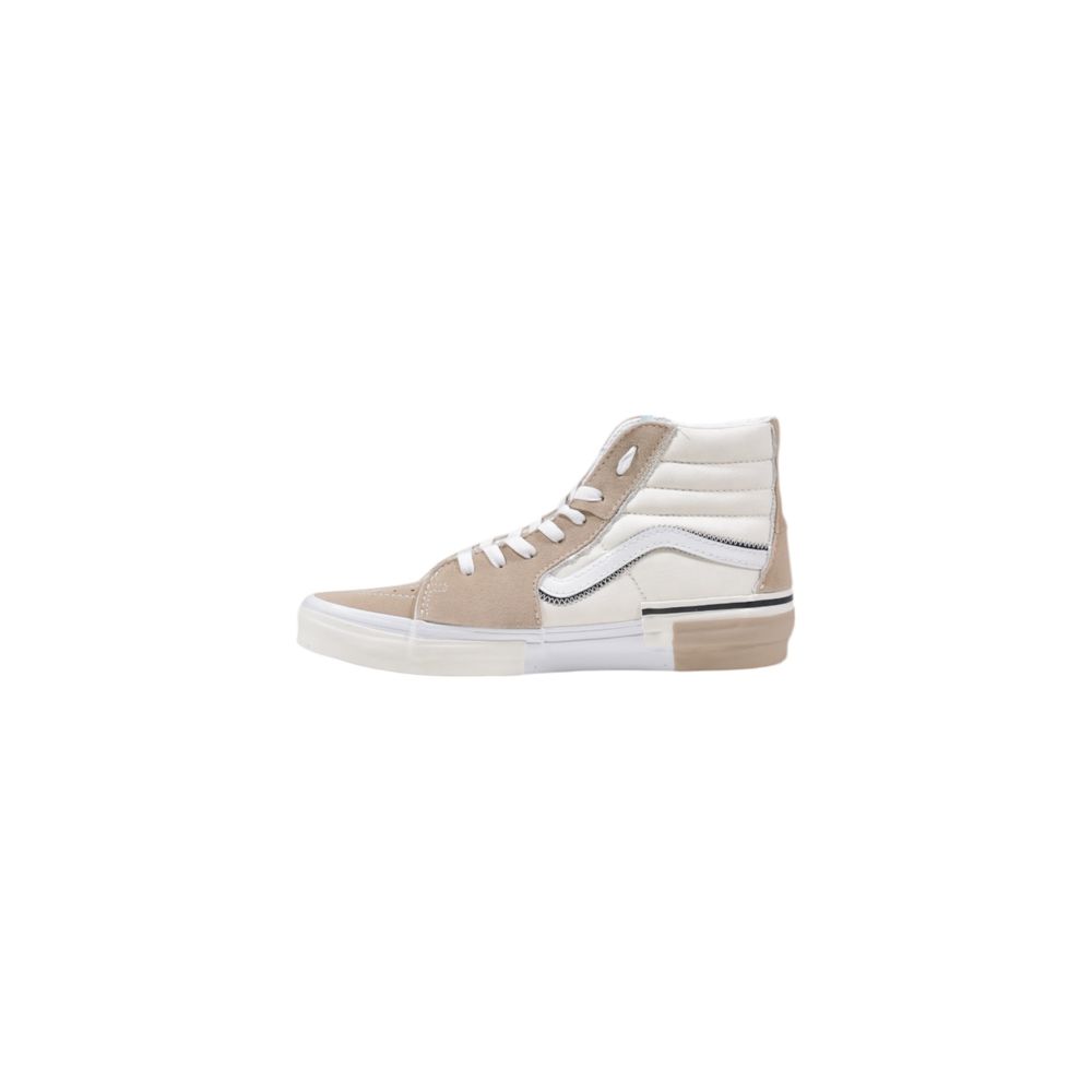 Vans Beige Leather Sneaker - Sandy Store ByNet
