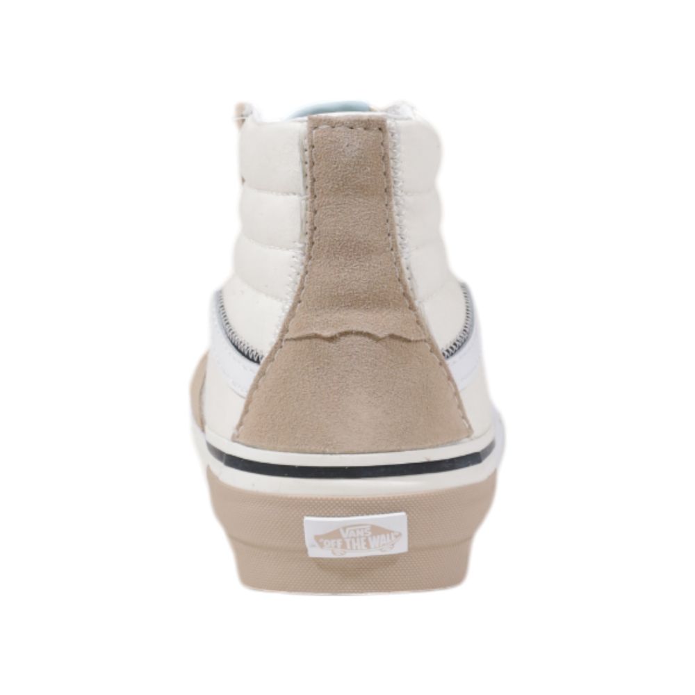 Vans Beige Leather Sneaker - Sandy Store ByNet