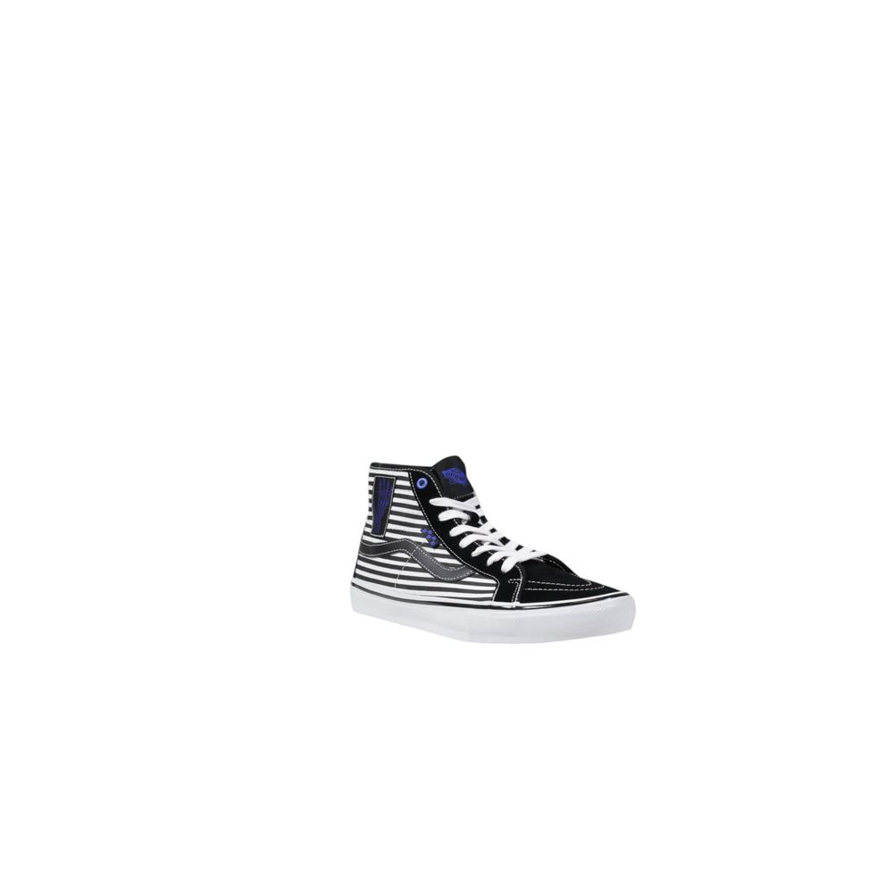 Vans Black And White Leather Sneaker - Sandy Store ByNet