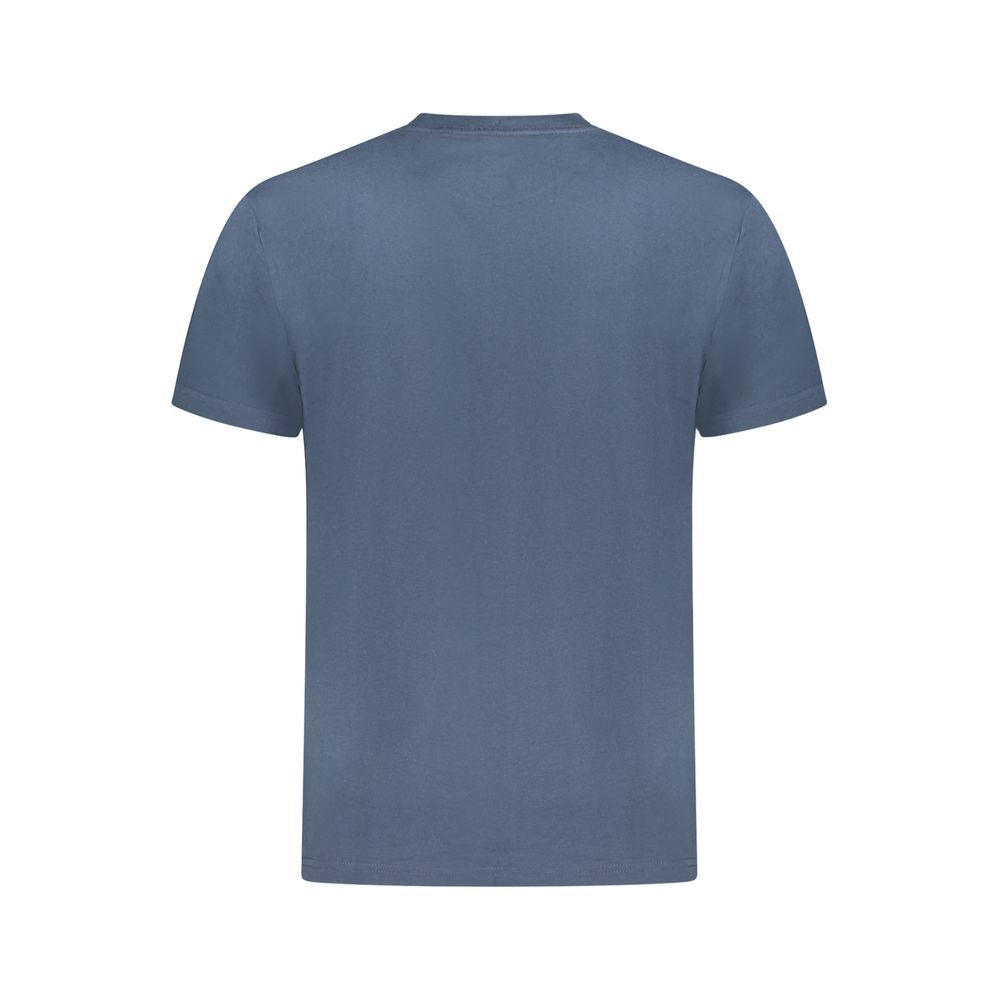Vans Blue Cotton Men T-Shirt - Sandy Store ByNet