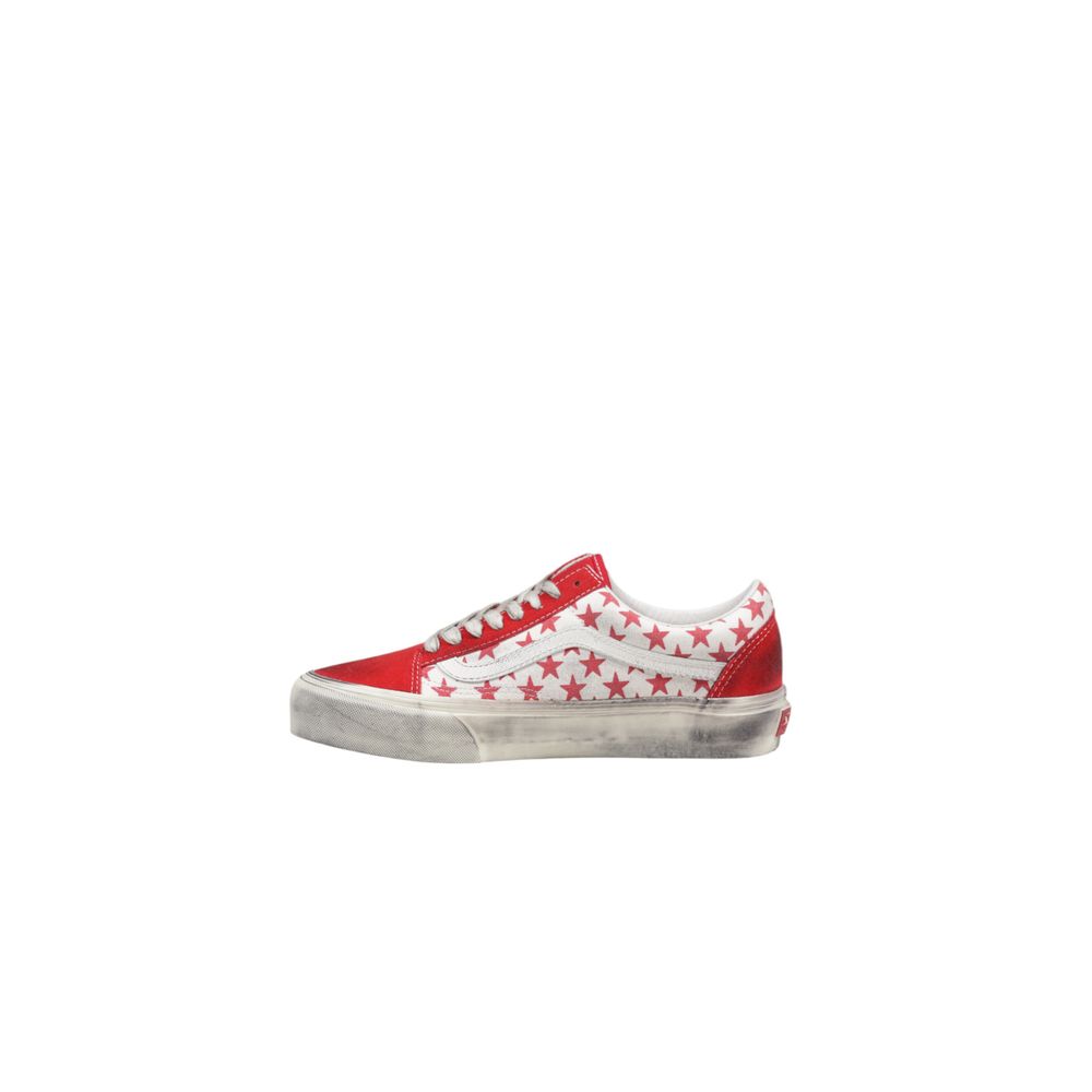 Vans Red Suede Leather Sneaker - Sandy Store ByNet