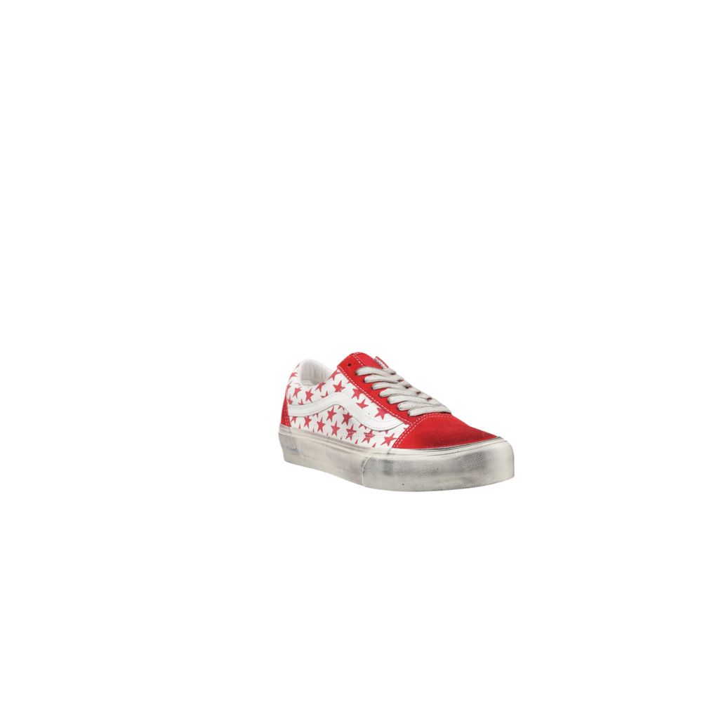 Vans Red Suede Leather Sneaker - Sandy Store ByNet