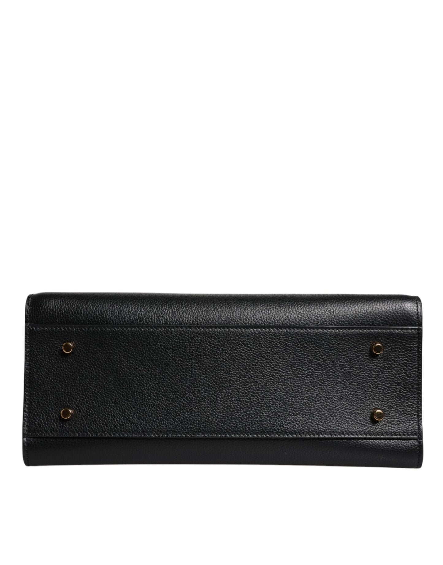 Versace Black Large Leather Top Handle Shoulder Crossbody Bag - Sandy Store ByNet