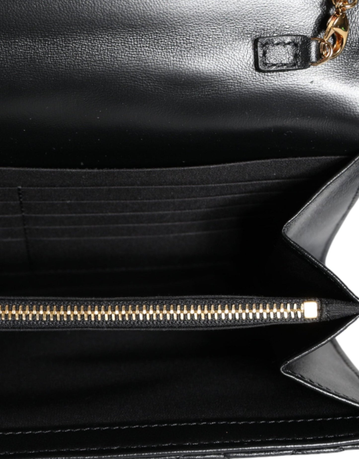 Versace Black Quilted Nappa Leather Crossbody Shoulder Bag - Sandy Store ByNet
