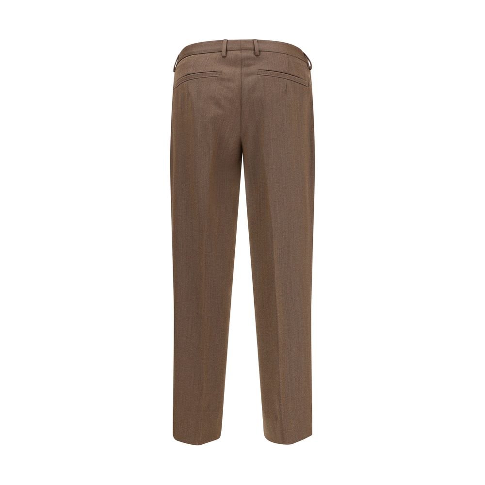 ZEGNA Tailored Trousers in Brown – IT46 | S par ZEGNA | Disponible sur Sandy Store ByNet