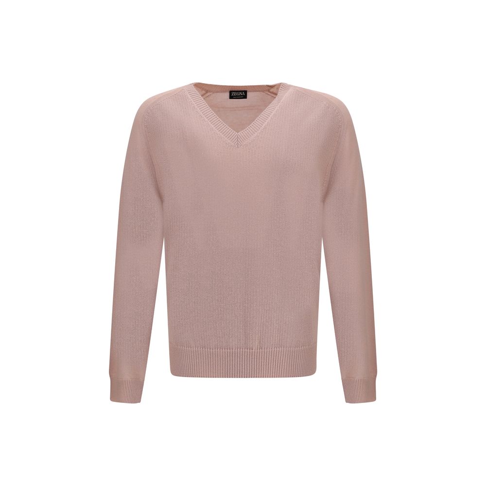 ZEGNA V - neck cashmere sweate – IT46 | S par ZEGNA | Disponible sur Sandy Store ByNet