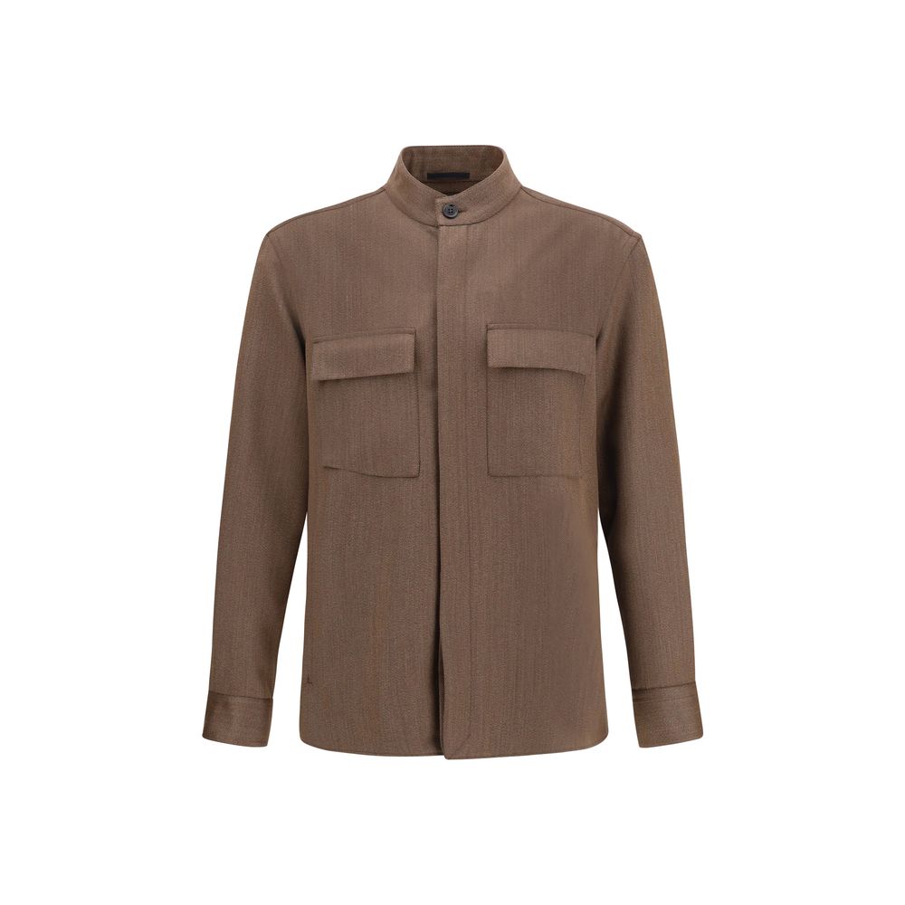 ZEGNA Wool Ovs - overshirt – L par ZEGNA | Disponible sur Sandy Store ByNet