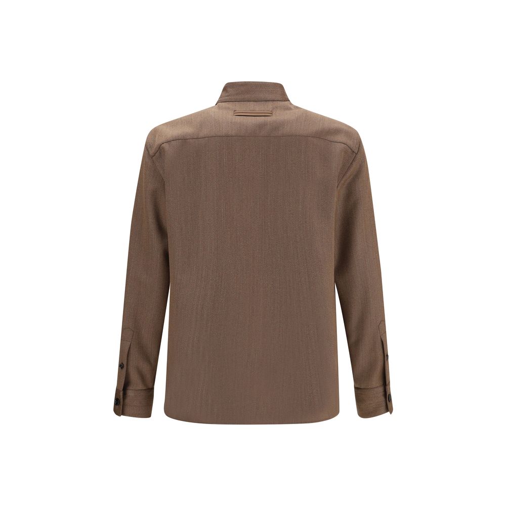 ZEGNA Wool Ovs - overshirt – L par ZEGNA | Disponible sur Sandy Store ByNet