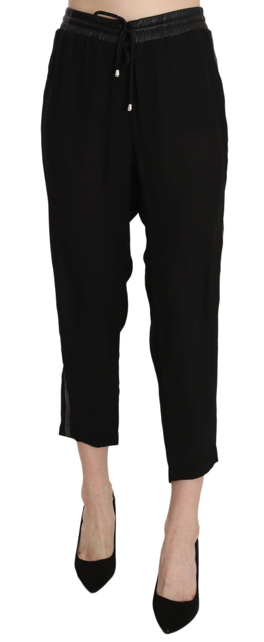 Guess Chic Pantalones cortos de cintura alta en elegante negro